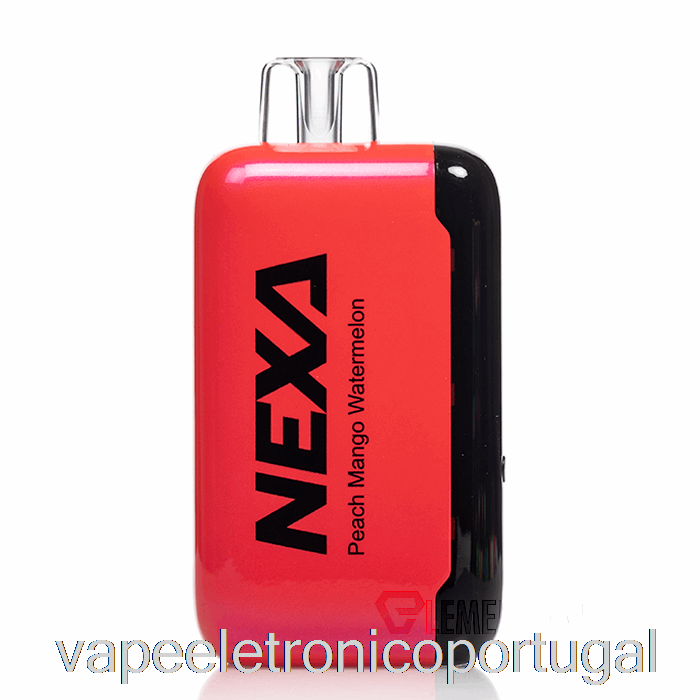 Vape Eletrônico Nexa N20000 Descartável Pêssego Manga Melancia